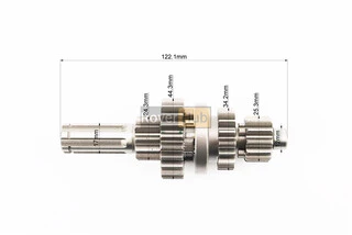 Коробка передач "3+1" (два вали з шестернями) d-12мм під сепаратор (для квадроцикла 110cc із задньою передачею, без "язичка")