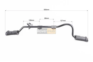 Подножка центральная водительская Active, тип. 1