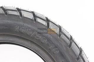 Шина 100/90-10 безкамерна, шипована