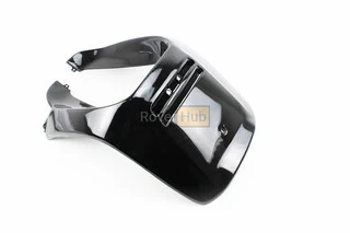 Honda LEAD AF-20 пластик - передній верхній "дзьоб-підклювник", ЧОРНИЙ