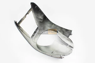 Honda LEAD AF-48 пластик - передний основной (подклювник), ЧЕРНЫЙ