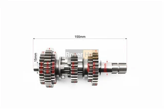 Коробка передач (два вали з шестернями) СG-200cc "вал первинний 13зуб."