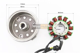 Магнето в зборі (генератор) CG200