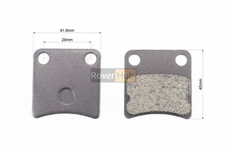 Гальмівні колодки (дискові) Honda DI050 / Tact 50; DAELIM GZ50; SYM- Orbit 50; KYMCO- MXU 400 к-кт 2шт