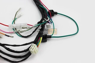 Проводка центральна (з тахометром) 7фішок біля керма (див. фото)