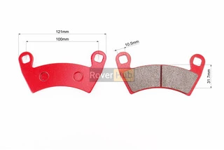 Гальмівні колодки (дискові) POLARIS 400-500EFI/Ranger 500 2x4/Ranger 700 6x4EFI/Ranger XP 700 4x4/Ranger XP 800/Ranger 6x6