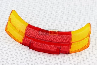 Honda TACT AF-24 "скло" - стопа, червоне + поворотів, жовті к-кт 3шт