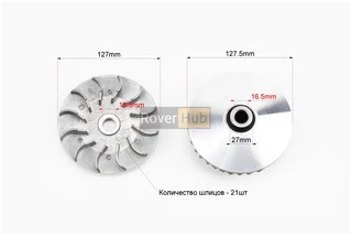 Варіатор передній в зборі + втулка, крильчатка 250cc