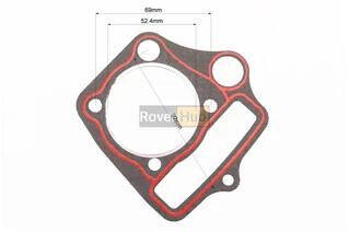 Прокладка головки цилиндра 125cc-52,4мм