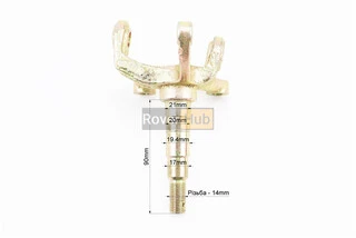 Цапфа (поворотний кулак) ATV 150-250 правий + лівий в зборі з маточкою (на 4 болти) під дискове гальмо (вісь 17мм)