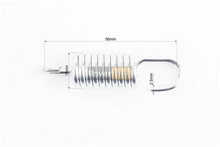 Пружина педали тормозной (&asymp;L60мм, D15мм, 10 витков)