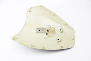 Suzuki LET'S-II пластик - передній верхній "дзьоб", СІРИЙ