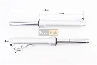 Амортизатор передній (пір'я), лів., правий. к-кт 415мм Race2