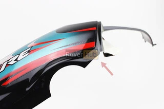 УЦЕНКА ACTIVE пластик - боковой задний правый, СИНИЙ, тип 1 (отломано крепление, см. фото)