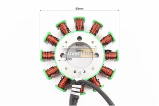 Статор магнето (генератора) (12 котушок "5 проводів"), 200cc (d=93мм)