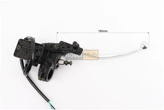 Гальмівний циліндр головний правий на кермі, Тип №6 (з фіксатором стоянки)