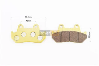 Гальмівні колодки (дискові) Honda WH-125/CB-125T/CBX-250/CX-500/CBX-750/VF-750/VF-1000/GL-1100/NS-250/CN-250/VFR-400