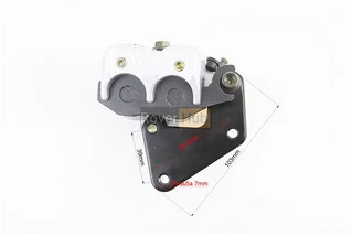 Гальмівний супорт передньої системи (двопоршневий) з колодками