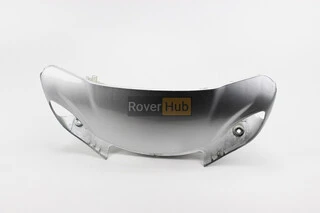 Yamaha JOG SA-16 пластик - керма передній "голова", СІРИЙ