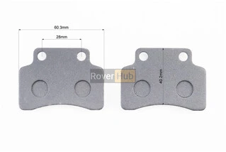 Гальмівні колодки (дискові) "півмісяць" Viper - RACE/FKEEWAY- Focus 50/KYMCO Heroism-125/Matrix-125/CPI- Argon 50, к-кт 2шт