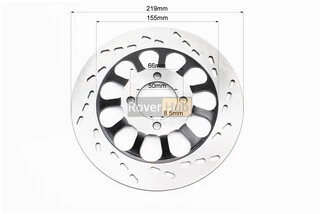 Диск гальмівний 18Х1,6, чорний