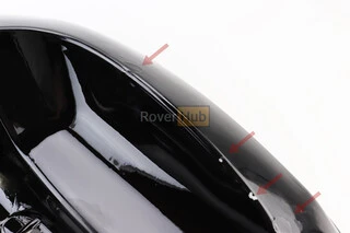 Yamaha VINO SA10J - 2т пластик - к-кт фарбовані 11 деталей, ЧОРНИЙ (можливі незначні дефекти фарбування)