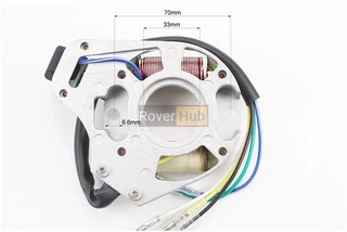 Статор магнето (генератора) (2 котушки "5 проводів")