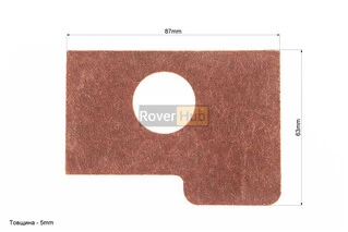 Фільтр-елемент повітряний MS-170/180 (повсть, коричнева), старого зразка до 2016р.