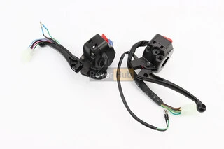 Блок кнопок на кермі лівий + правий к-кт з важелями