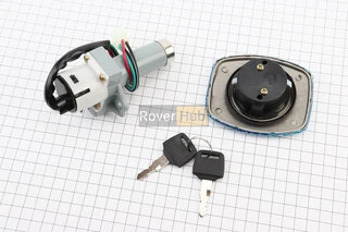 Замки к-кт (запалювання, кришка бака прямокутна) 125J