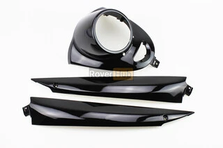 Yamaha VINO SA26 - 4т пластик - к-кт фарбовані 8 деталей, ЧОРНИЙ