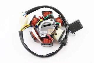 Статор магнето (генератора) (6 котушок роз'єм "мама 4+1")