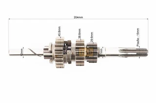 Коробка передач (три вала с шестернями)
