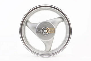 Диск задній литий MT2,50x12 Z18 для 2Т (бараб. гальм., d-108мм) "3 промені" сірий