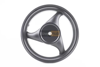 Диск задний литой MT2,50x12 Z19 для 4Т (бараб. торм., d-110мм) "3 луча" чёрный