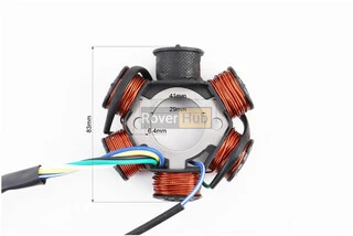 Статор магнето (генератора) (6 котушок роз'єм "мама 5"), тип 2