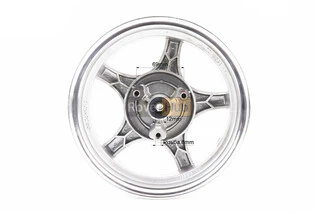 Диск передний литой MT2,50x10 d12mm (диск торм. 3 болта) "5 лучей" серый