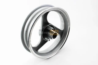 Диск передний литой MT2,50x12 d12mm (диск торм. 3 болта) "3 луча" серый, тип1