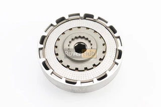 Зчеплення дводискове у зборі (кошик) Delta 70/110cc "механіка" + 7 деталей