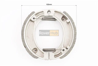 Гальмівні колодки задні к-кт, 105мм (пружини під кутом)