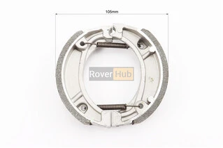 Гальмівні колодки задні к-кт, 105мм (пружини під кутом)