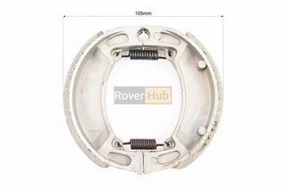 Гальмівні колодки задні к-кт, 105мм (пружини прямі)