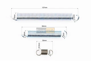 Пружини к-кт 3шт