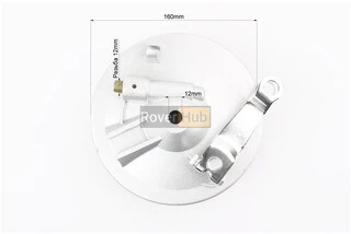 Панель гальмівна передня з колодками на спиць. колесо (під вісь 12мм)