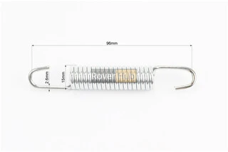 Пружина підніжки центральної (&asymp;L102 мм, D15 мм, 19 витків) Honda DIO