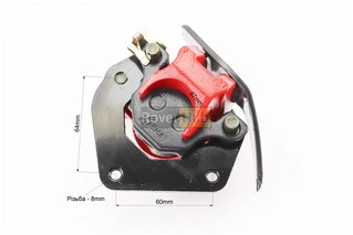 Гальмівний супорт к-кт 125J, ЧЕРВОНИЙ