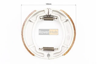 Тормозные колодки задние к-кт, 125мм (литое колесо)