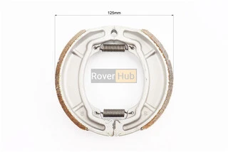 Гальмівні колодки задні к-кт, 125мм (лите колесо)