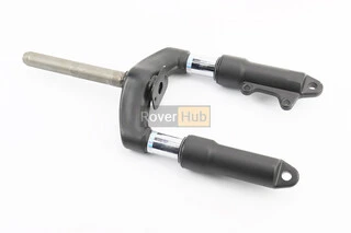 Вилка 10" амортизационная, под Disk-brake, чёрная Т4 (электросамокат)