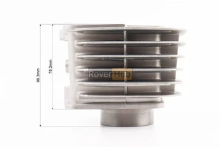 Циліндр к-кт (цпг) 125cc-52,4мм (палець 13мм, висота циліндра 78,3мм, висота поршня 44мм)